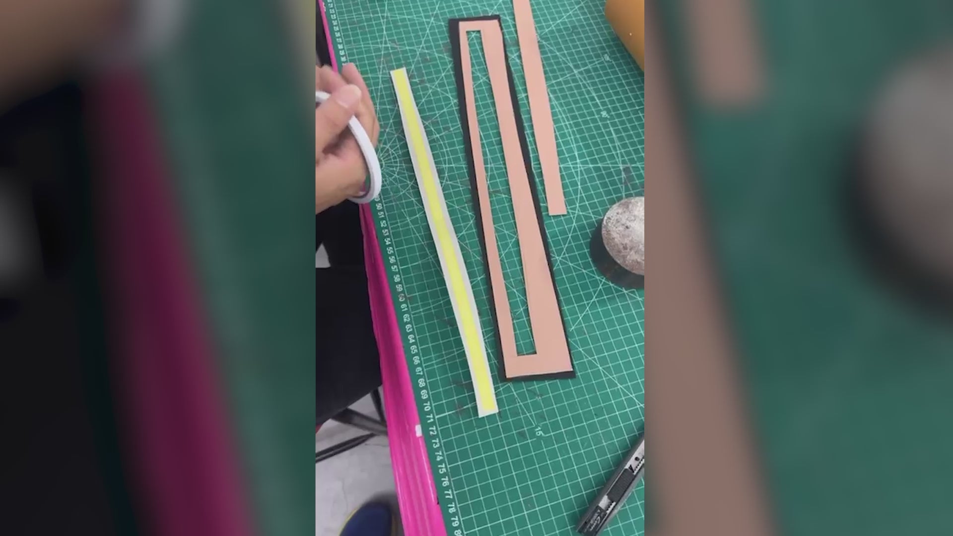 Behind-the-scenes footage of the design process at Emily Loran — from hand-drawn sketches to refined handbag concepts.